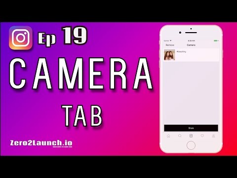 Swift 3 & Firebase 4 & 3 - Build Instagram Camera Tab - Ep19