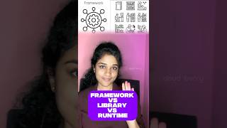 Framework vs Library vs Runtime - What's the Key Difference? | #programming #developer #coding