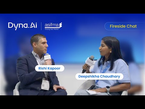 AI in Financial Markets: From Experiments to Execution | Rishi Kapoor, ASIFMA| Dyna.Ai Fireside Chat