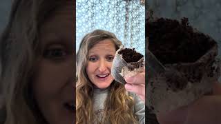 Why we use Peat Pellets For Seed Starting!