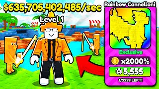 Starting Over as NOOB with BEST PET in Roblox My Fishing Brainrots!