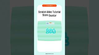 Scratch Video Tutorial: Score Counter Promo #codingforkids #scratchcoding #scratchtutorial