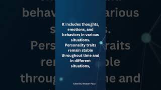What is Personality? #PersonalityExploration #DiscoverYourself #SelfAwareness #SelfDiscovery