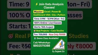#AffordableLearning, #CareerSkills, #SujeetSir, #TechSkills, #JobReady, #SQLCourse, #Python