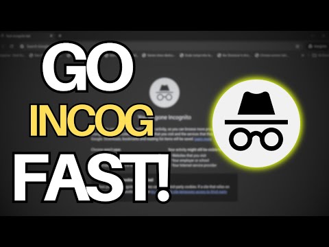 How To Go Incognito Mode On Google The FAST Way!