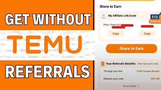 How GET TEMU ITEMS WITHOUT ANY REFERRALS (2025)