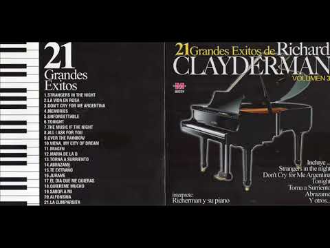 RICHARD CLAYDERMAN 21 GRANDES EXITOS CD ENTERO