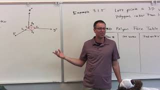 Applied Linear Algebra, Lesson 7, Video 6: Polygon Model in 3D