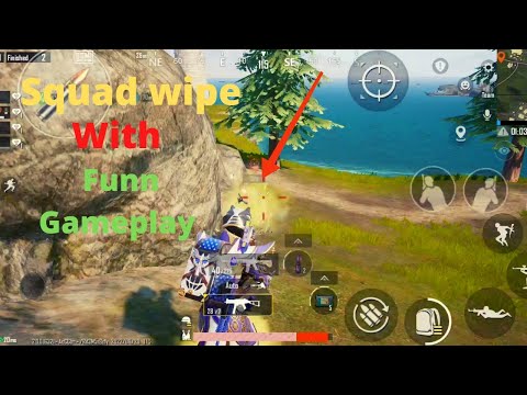 Squad Wipe With Funn Gameplay in Bgmi//Squad Wipe Kaise Karenge 🔥🔥