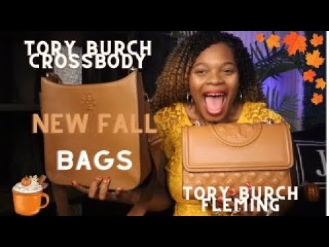You NEED These Fall Bags!|Tory Burch Fleming in Kobich & Crossbody|Closed Captioned|