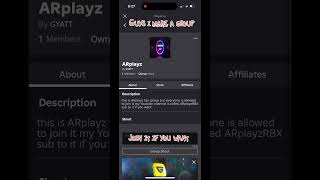 I made a Roblox group #song #popular #roblox #robloxgroup #fyp #trending #popular