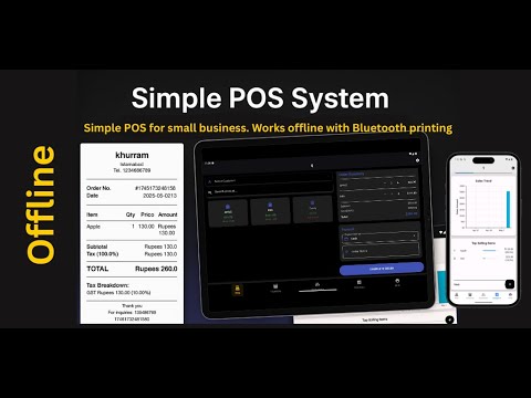K POS App Demo | Powerful Offline Point of Sale System