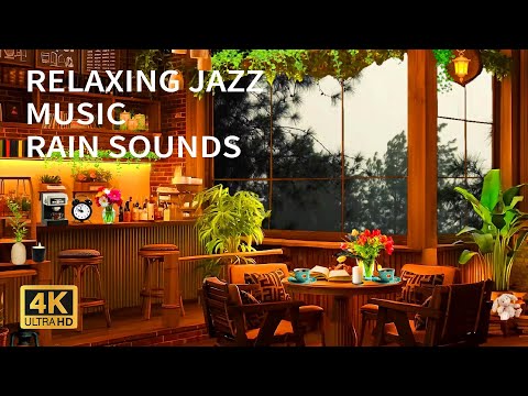 Rainy Jazz Cafe 3 Hours of Relaxing Jazz Music & Soothing Rain Sounds for Focus, Relaxation & Sleep