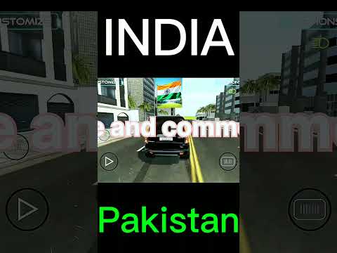 india vs pakistan car cras #shorts #viralvideo #viralshorts #trending #viral #workout #india