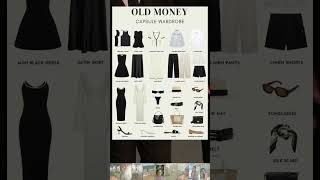 Old Money Capsule Wardrobe 💼 | Build Your Elegant Closet