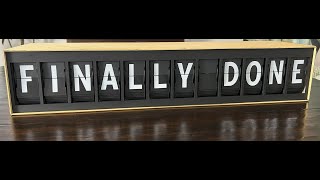 DIY Split-Flap Display