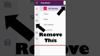 Simple Remove ALL SharePoint Navigation #sharepoint #sharepointonline