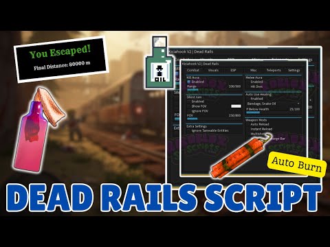 🔥 Dead Rails Auto Burn Script  | Instantly Burn Enemies on Sight! 🚂 [NO KEY]