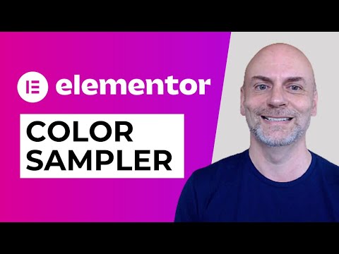 Elementor Color Sampler Tutorial