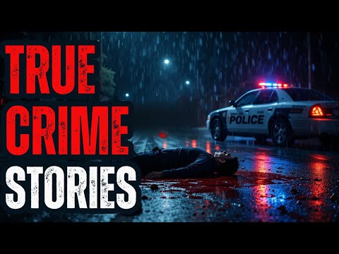 Disturbing True Crime Stories For Sleep With Rain Sound | Black Screen | Vol. 132