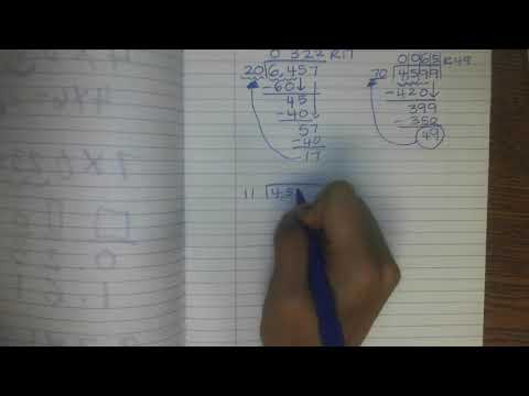 dividing by 2 digit divisor with 25, 11, 12