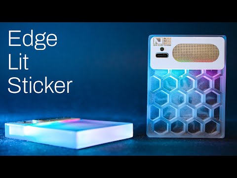 Making a Glowing Badge (1st Try)