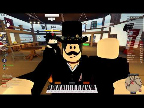 Playing Giorno's Theme (Golden Wind OST: Il vento d'oro) on Piano (Roblox)