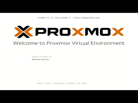 Proxmox installation & configuration