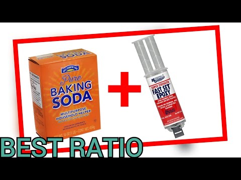 EPOXY AND BAKING SODA FIREPROOF MIXTURE