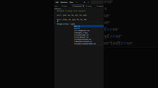 Program to merge two arrays in python #pythonforbeginners #programminglanguage #coding #viral #short
