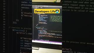 Developer Life | cs student life | life of programmer whatsapp status #shorts  #programmerlife #cs