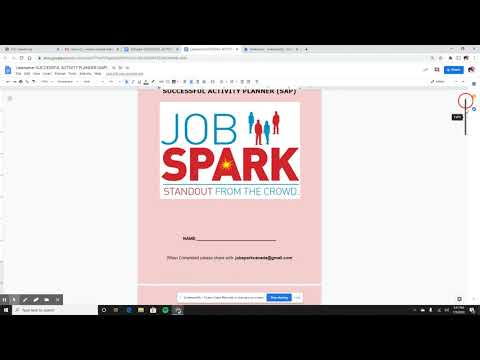 How to Make a Copy of and Share your JobSpark Documents