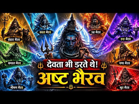 Ashta Bhairava 😱 The 8 Most Powerful and Mysterious Forms of Shiva | Sanatan Lores