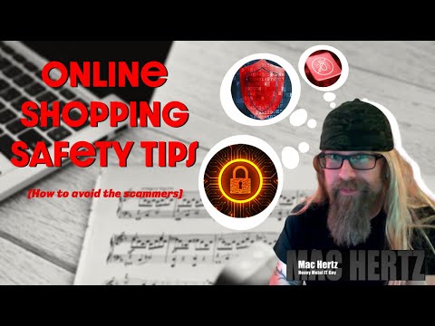 Online Shopping Safety Tips - How to be safe, spot and avoid shopping scams!