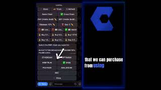 Cross Chain Swaps - ChainSwap Telegram Bot Tutorial