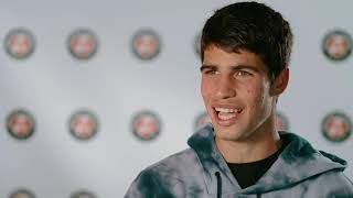 Introducing CARLOS ALCARAZ - Roland Garros 2021Interview