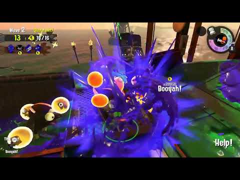 [Splatoon 2] league tower control and salmon run