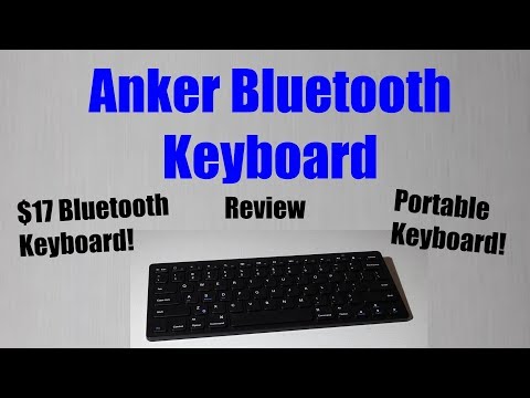Best Portable Keyboard? | Anker Ultra Slim Bluetooth keyboard review