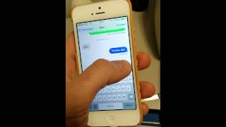 IPhone changing from imessage to text