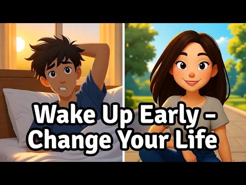 Wake Up Early – Change Your Life | English Conversation Practice for Daily Motivation