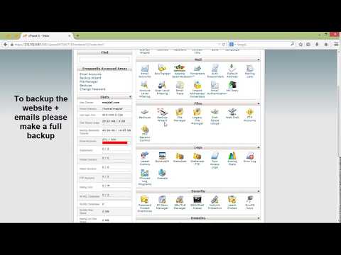 Cpanel Backup