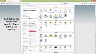 Cpanel Backup