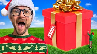 I Opened The World's Largest Christmas Present! (INSANE!)