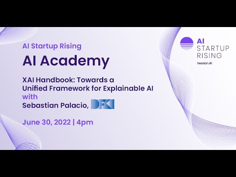 AI Academy 05/22: Sebastian Palacio, DFKI "XAI Handbook"