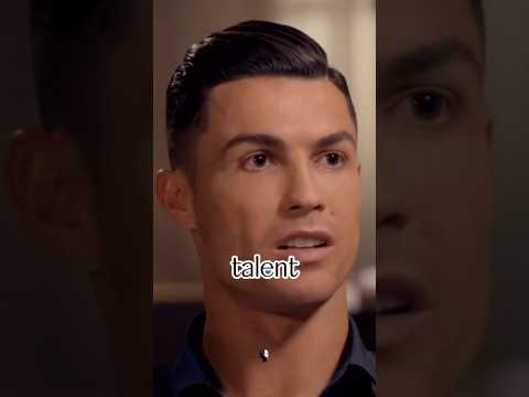“Talent is not enough”- Christiano Ronaldo ⚽️ #motivation #viral #fyp #success #shorts #quotes