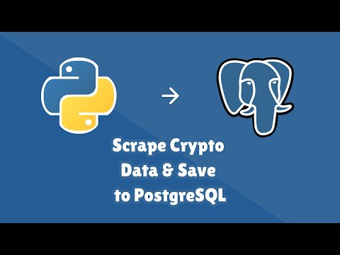 Cryptocurrency Data Scraper/ Extractor using Python Playwright and save it to PostgreSQL