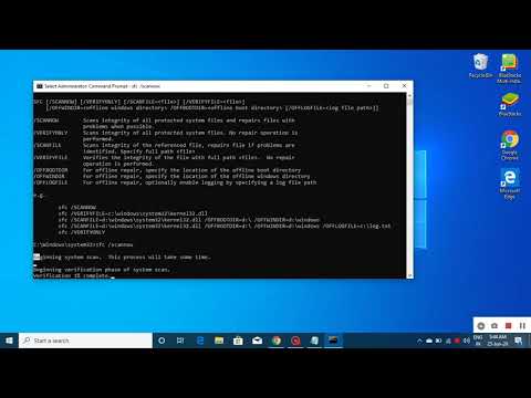 cmd commands to Repair currupted or missing files ....on windows 7,8,10 pro