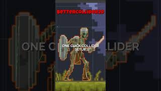 Unity Better Collider 2D #hitbox #gamedev #unity2d #pixelart #unityassetstore #gaming #unitytools