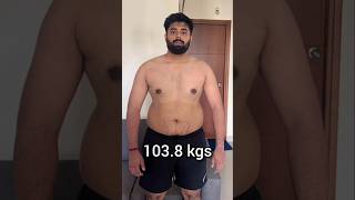 My client Yash's mindblowing fat loss Transformation #weightloss