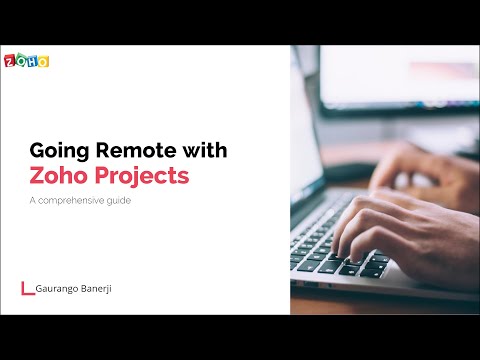 Webinar: Going Remote with Zoho Projects